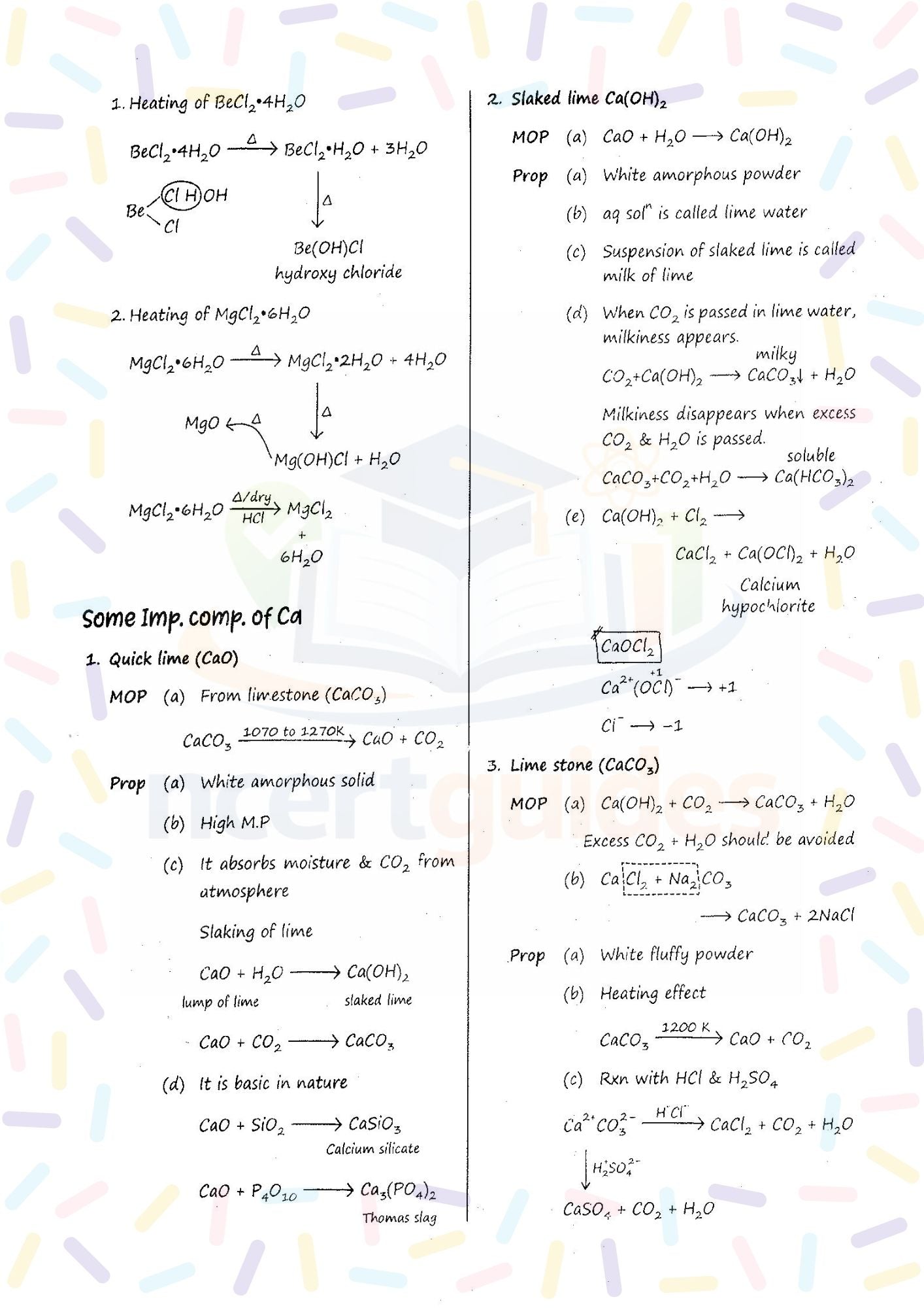 COMBO NEET Chemistry Handwritten Short Notes PDF | Formula Sheet |Full NOTES