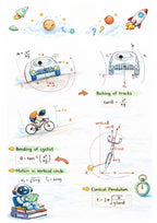 Class 11 + 12  (Math + Physics + Chemistry)  Notes | Color Handwritten Notes PDF