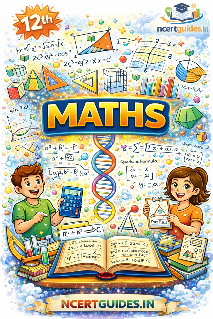 Class 12 Math Master Notes + Formula Sheet (Digital E-Book) – Ncert Guides