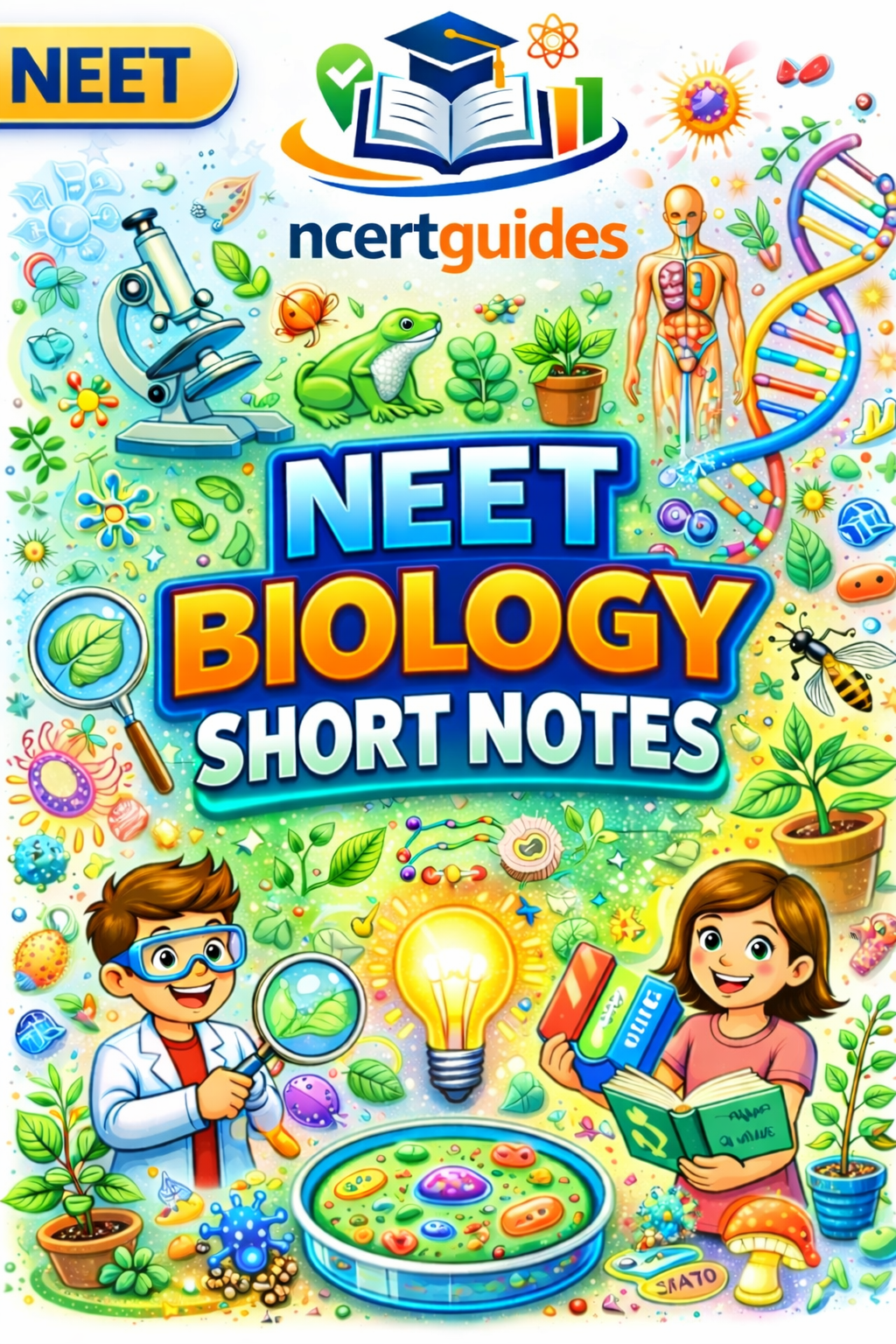 NEET Biology  Notes | Topper Design Color Handwritten Notes PDF