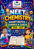 NEET Chemistry Handwritten Short Notes PDF | Formula Sheet | 2026 -2027