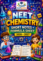NEET Chemistry Handwritten Short Notes PDF | Formula Sheet | 2026 -2027