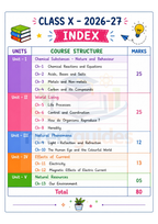Science class 10 Formula Sheet / Book / Topper's Notes / Science Notes / 2026-2027 by NcertGuides.in