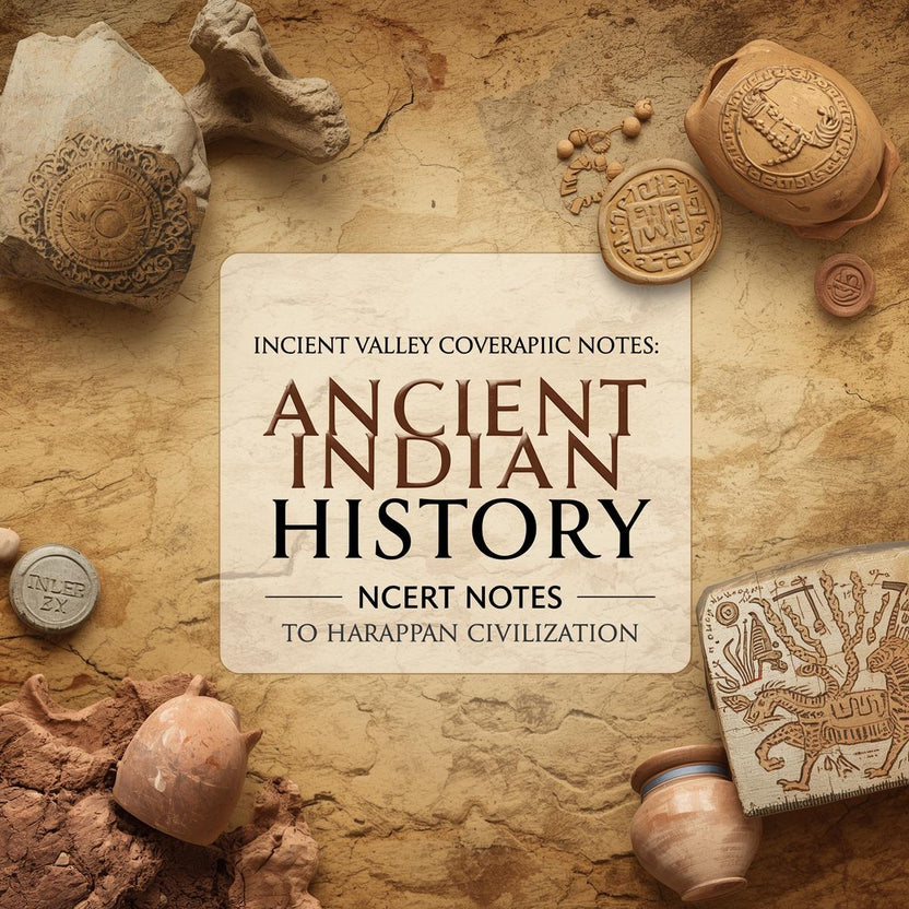 Ancient Indian History NCERT Notes PDF – Prehistory to Harappan Cultur ...