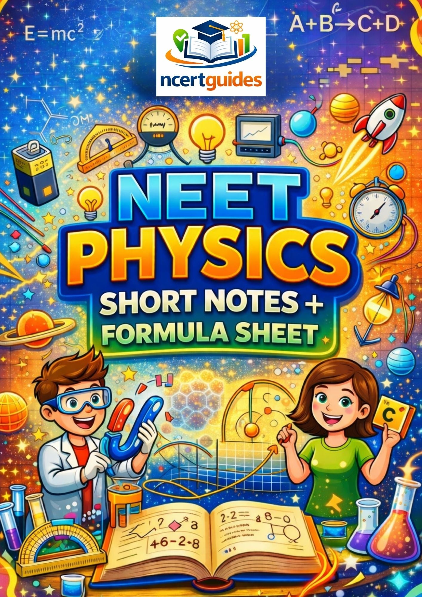NEET Physics Master Notes +  Formula Sheet (Digital PDF)