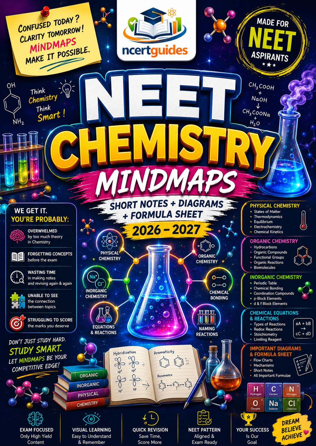 NEET Revision Study Material Combo 2026  | Mindmaps + MCQs + PYQs + Revision PDF